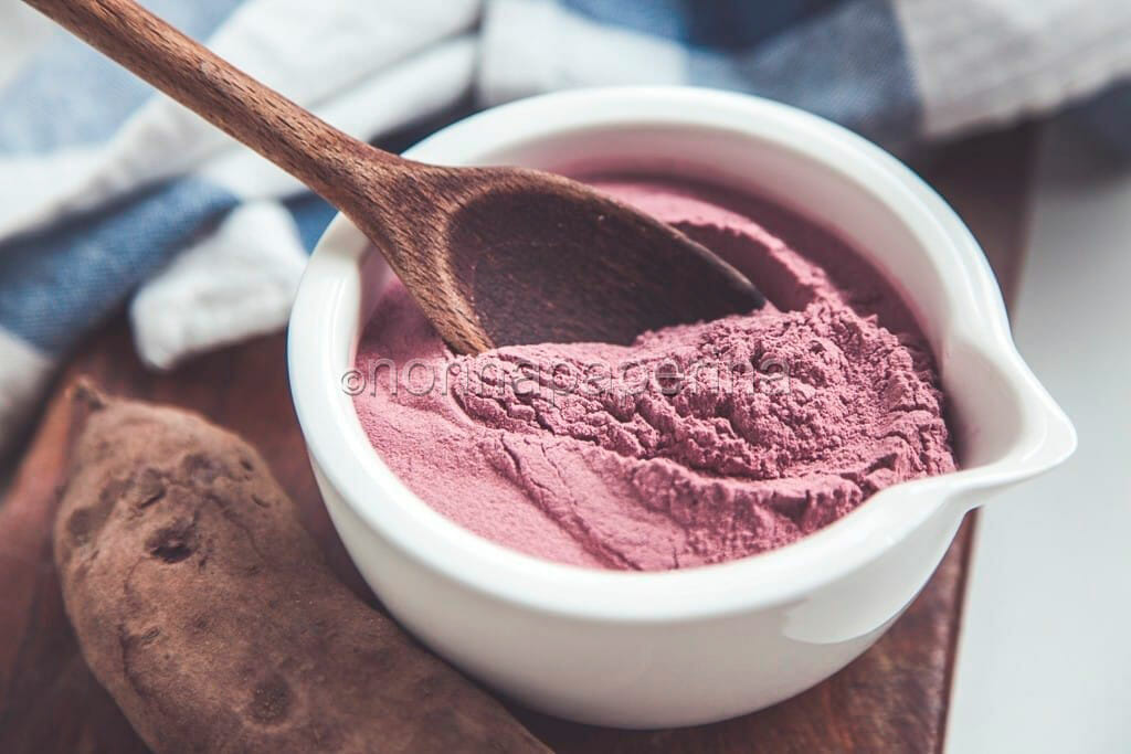 Farina di patate dolci viola
