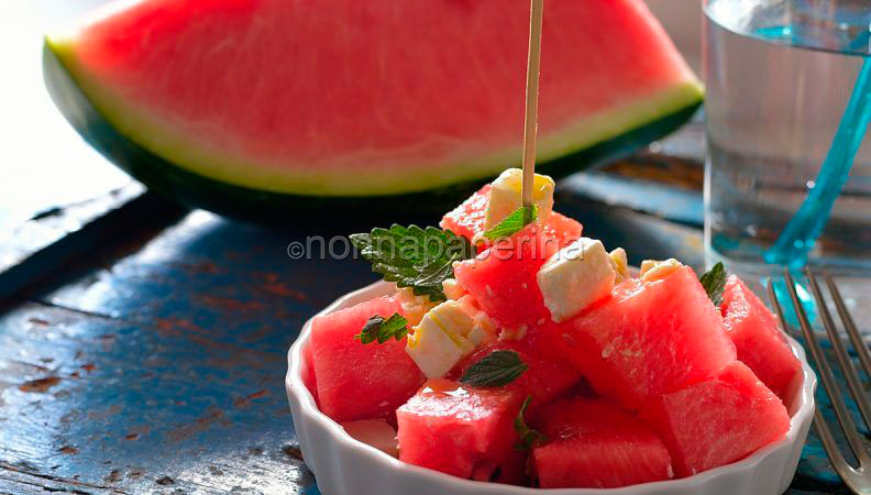 Insalata di anguria e feta: un’idea insolita, ma gustosa!