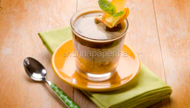 Dolce ricotta e caffè , un dessert veloce e sano